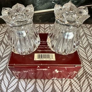 Gorham VINTAGE Lotus salt/pepper